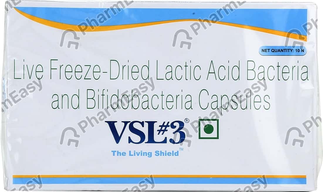 Vsl 3 Strip Of 10 Capsules
