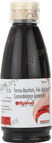 Rubired Bottle Of 150ml Suspension