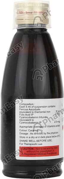 Rubired Bottle Of 150ml Suspension