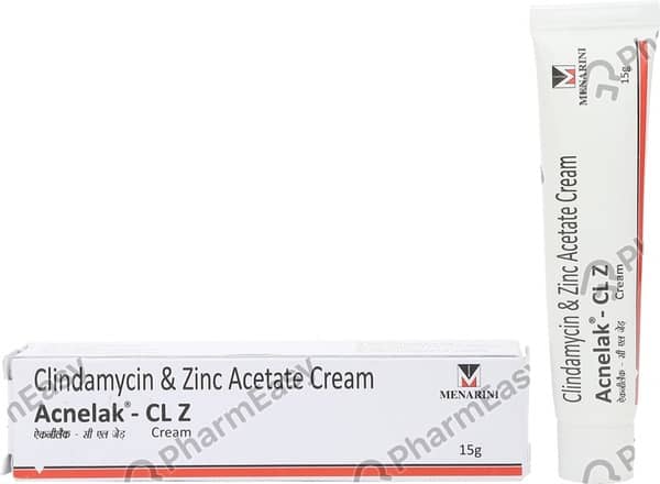 Acnelak Clz Tube Of 15gm Cream