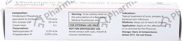 Acnelak Clz Tube Of 15gm Cream