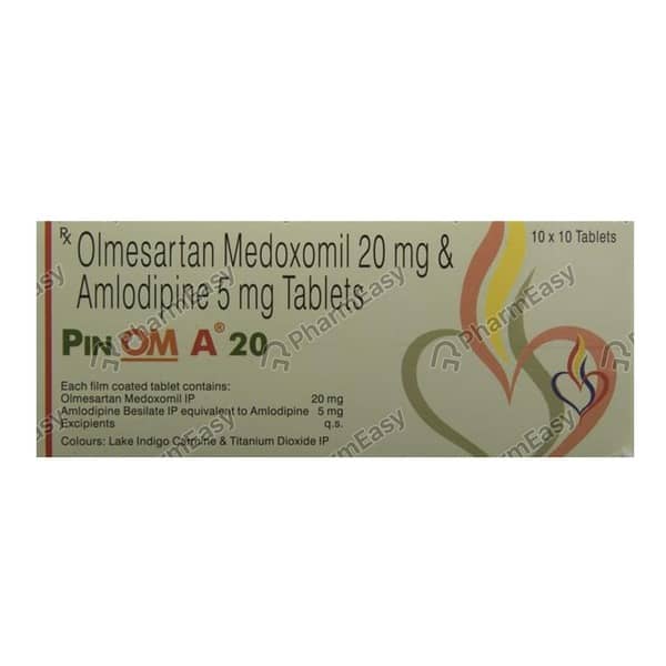 Pinom A 20mg Strip Of 10 Tablets