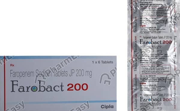 Farobact 200mg Strip Of 6 Tablets