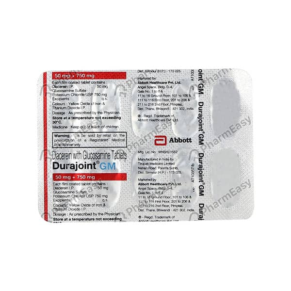Durajoint Gm Strip Of 10 Tablets