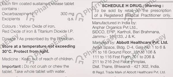 Oxmazetol Er 300Mg Strip Of 10 Tablets