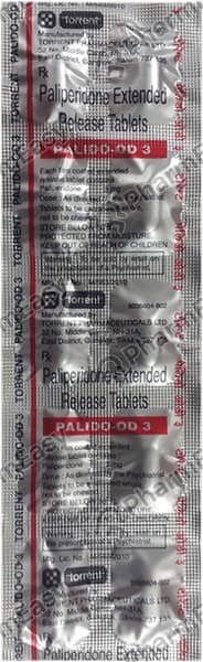 Palido Od 3mg Strip Of 10 Tablets