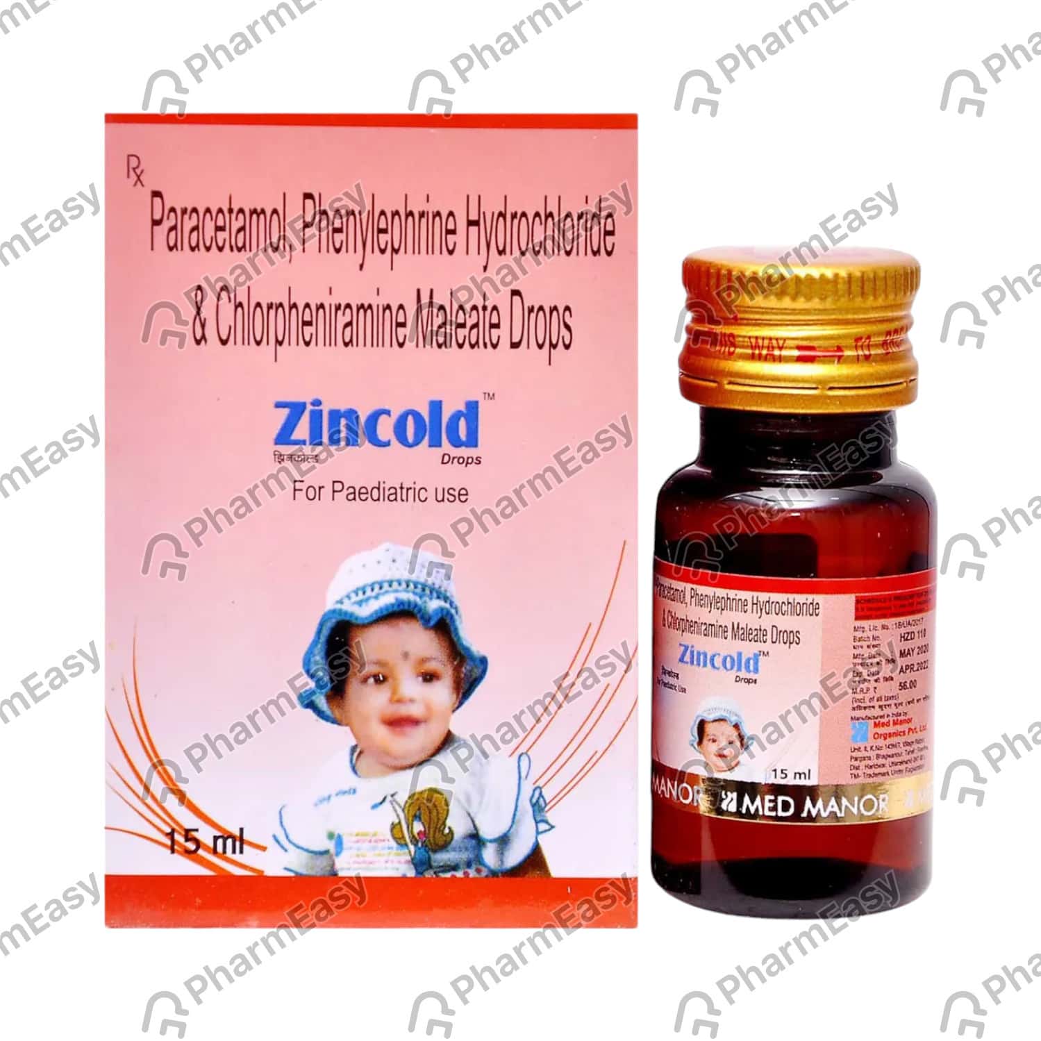 Zincold Bottle Of 15ml Oral Drops: Uses, Side Effects, Price