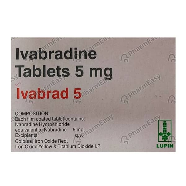 Ivabrad 5mg Strip Of 10 Tablets
