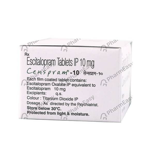 Censpram 10Mg Strip Of 10 Tablets