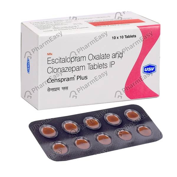 Censpram Plus Strip Of 10 Tablets