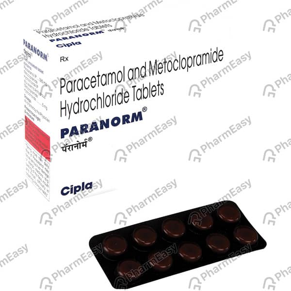 Paranorm Strip Of 10 Tablets
