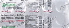 NEURACTIN FORTE STRIP OF 10 TABLETS