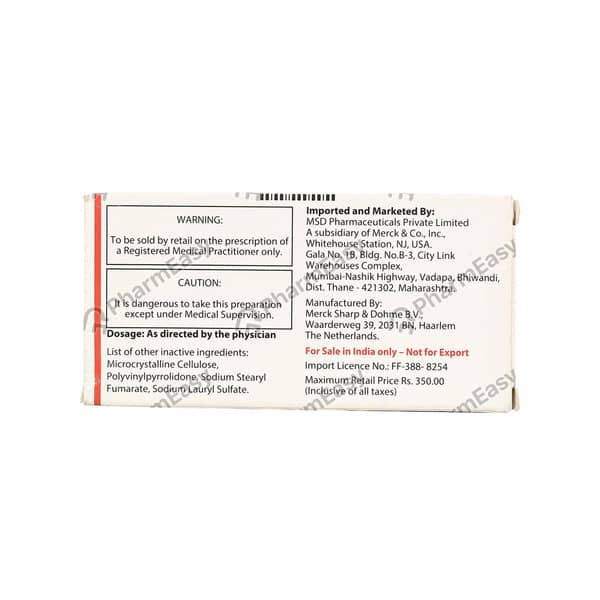 Janumet 50/1gm Strip Of 14 Tablets