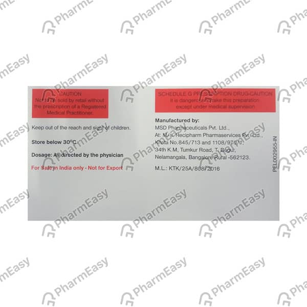 Janumet 50/500mg Strip Of 14 Tablets