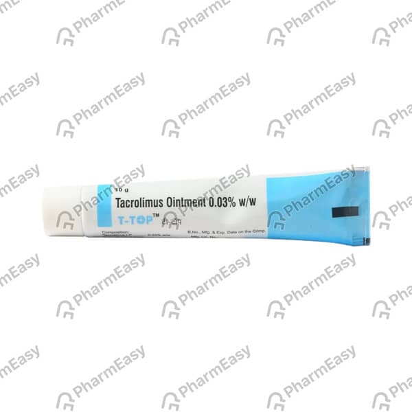 T Top 0.03% Tube Of 10gm Ointment