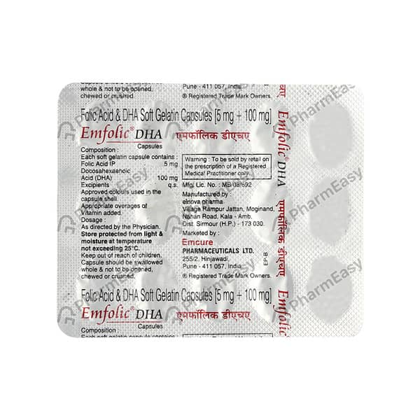 Emfolic Dha Capsule