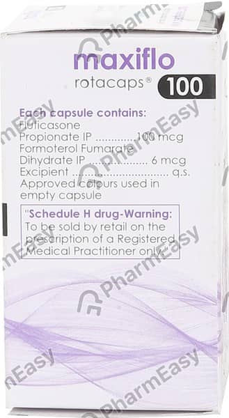 Maxiflo 100mcg Bottle Of 30 Rotacaps