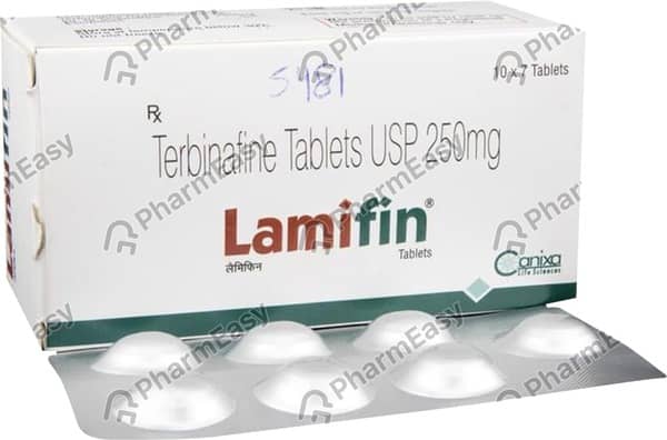 Lamifin 250mg Strip Of 7 Tablets