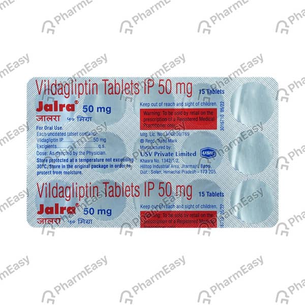 Jalra 50mg Strip Of 14 Tablets