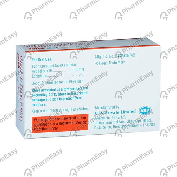Jalra 50mg Strip Of 14 Tablets