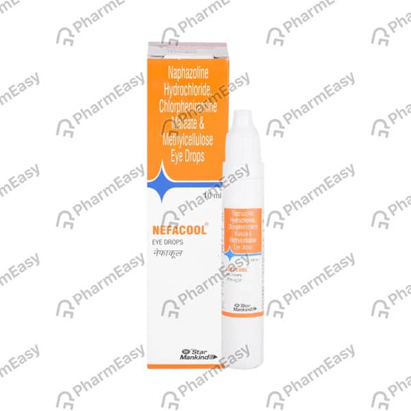 Nefacool Bottle Of 10ml Eye Drops