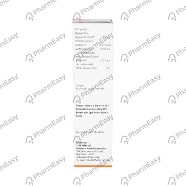 Nefacool Bottle Of 10ml Eye Drops