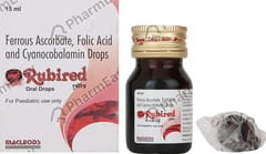 RUBIRED BOTTLE OF 15ML ORAL DROPS