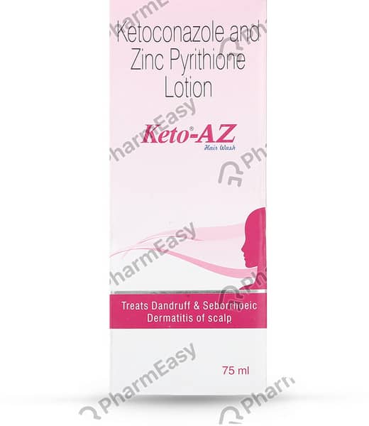 Keto Az Bottle Of 75Ml Hair Wash Lotion