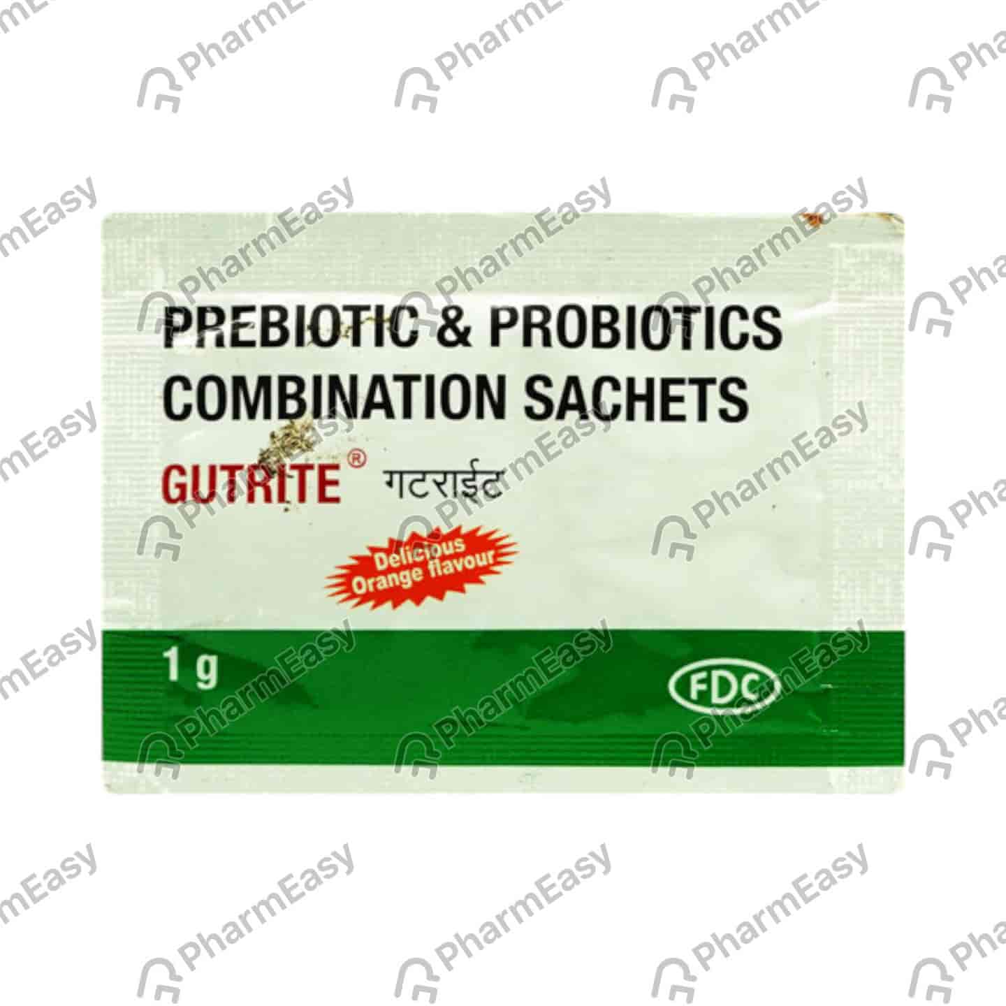 Gutrite Delicious Orange Flavour Sachet Of 1gm Oral Powder