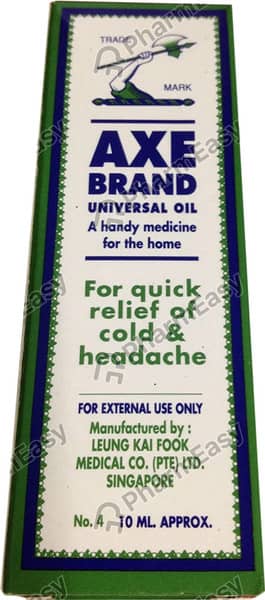 Axe Brand For Quick Relief Of Cold & Headache Oil 10Ml