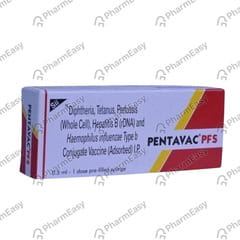 PENTAVAC PRE FILLED SYRINGE OF 0.5ML VACCINE
