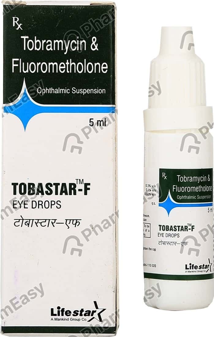 Tobastar F Eye Drops 5ml Uses, Side Effects, Price & Dosage PharmEasy