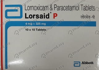 Lorsaid P 4mg Strip Of 10 Tablets