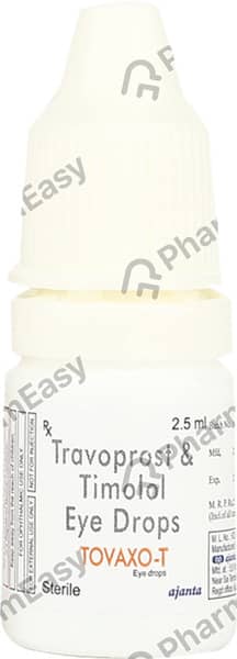 Tovaxo T Bottle Of 2.5ml Eye Drops
