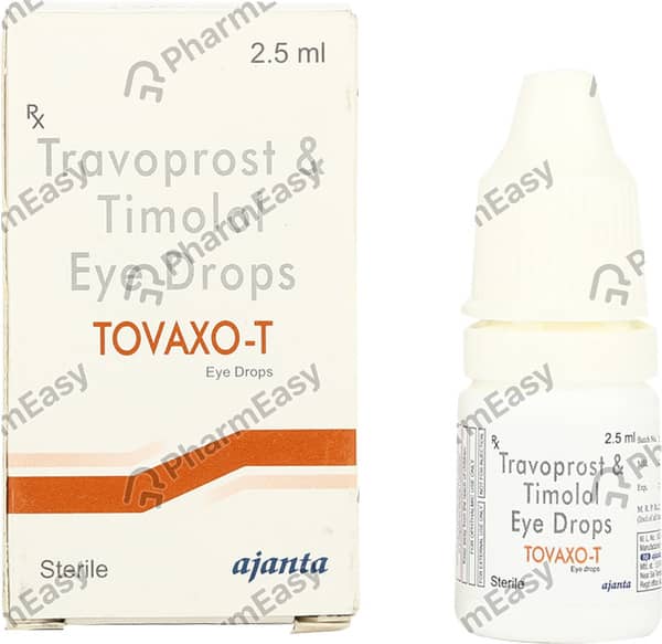 Tovaxo T Bottle Of 2.5ml Eye Drops