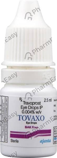 Tovaxo Bottle Of 2.5ml Eye Drops