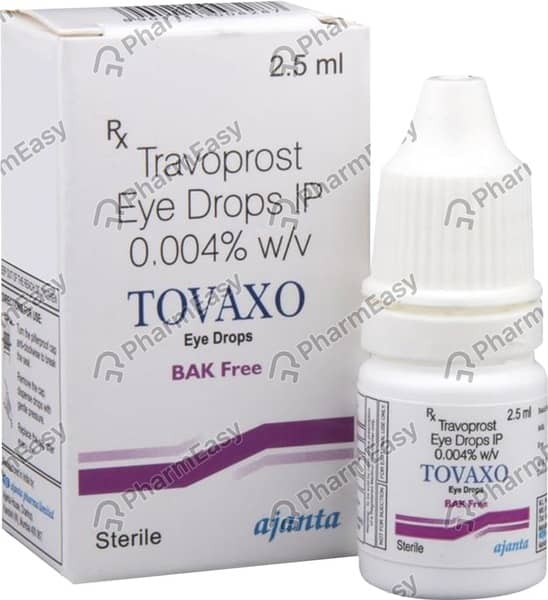 Tovaxo Bottle Of 2.5ml Eye Drops