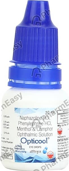 Opticool Bottle Of 10ml Eye Drops