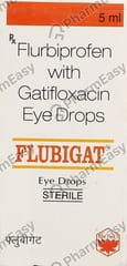 FLUBIGAT BOTTLE OF 5ML EYE DROPS
