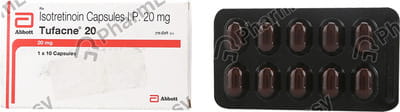 Tufacne 20mg Strip Of 10 Capsules