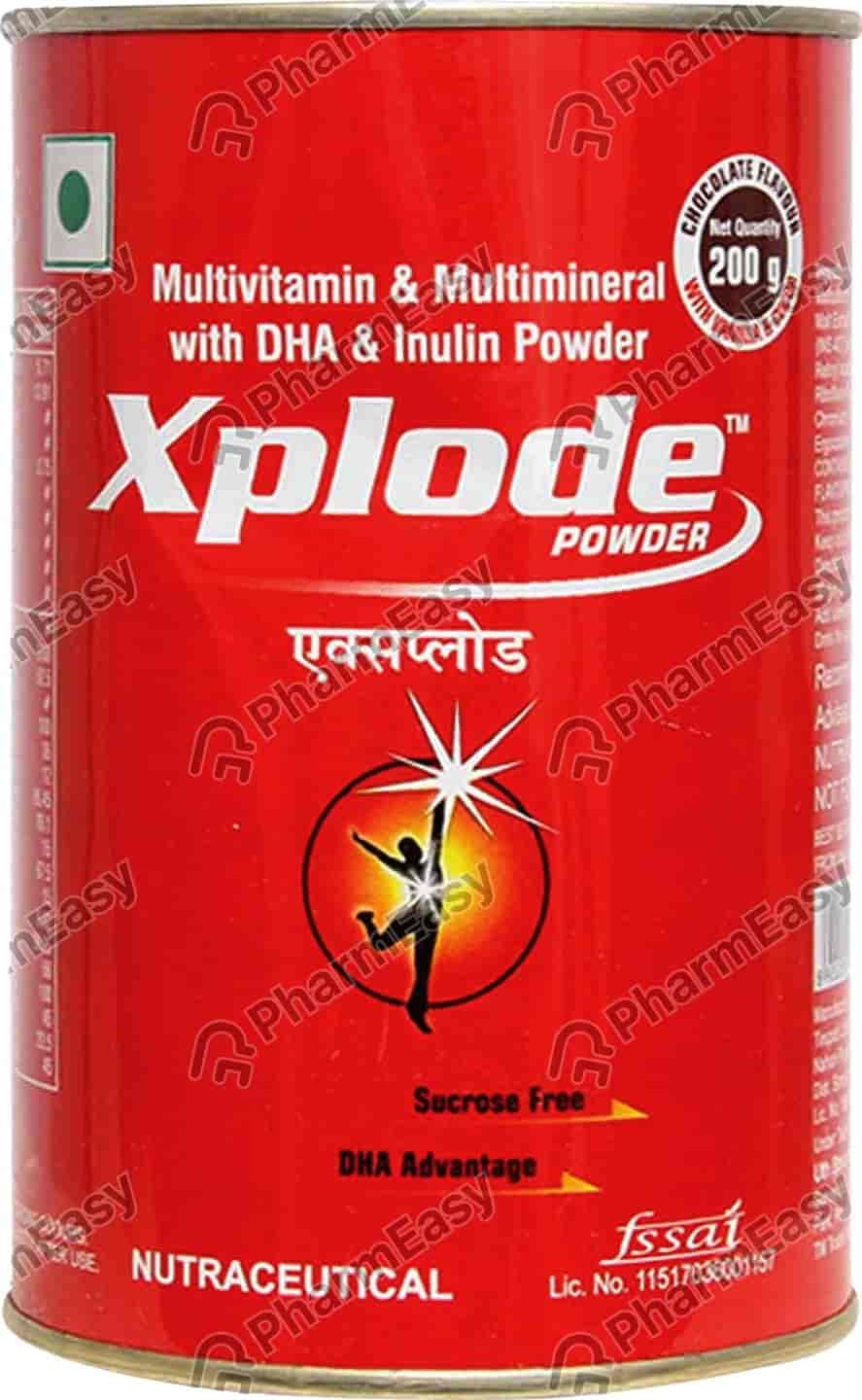 Xplode Tin Of 200gm Powder