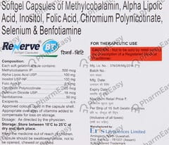 RENERVE BT STRIP OF 15 SOFTGEL CAPSULES