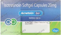 Acnetoin 20mg Strip Of 10 Softgel Capsules