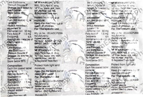 Cpink 50mg Strip Of 15 Tablets