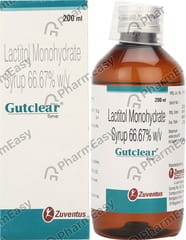 GUTCLEAR BOTTLE OF 200ML SYRUP