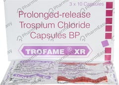 TROFAME XR STRIP OF 10 CAPSULES