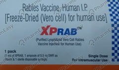 XPRAB DRY VIAL OF 1 POWDER FOR VACCINE