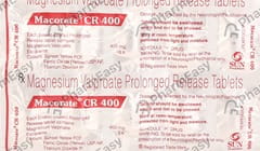 MACORATE CR 400MG STRIP OF 10 TABLETS