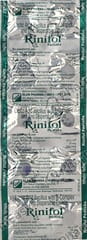 RINIFOL PEDTABS STRIP OF 10 TABLETS