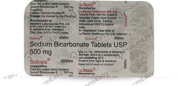 Sobisis 500mg Strip Of 10 Tablets